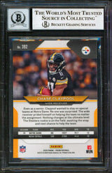 Steelers Chase Claypool Signed 2020 Panini Prizm #392 RC Card Auto 10! BAS Slab