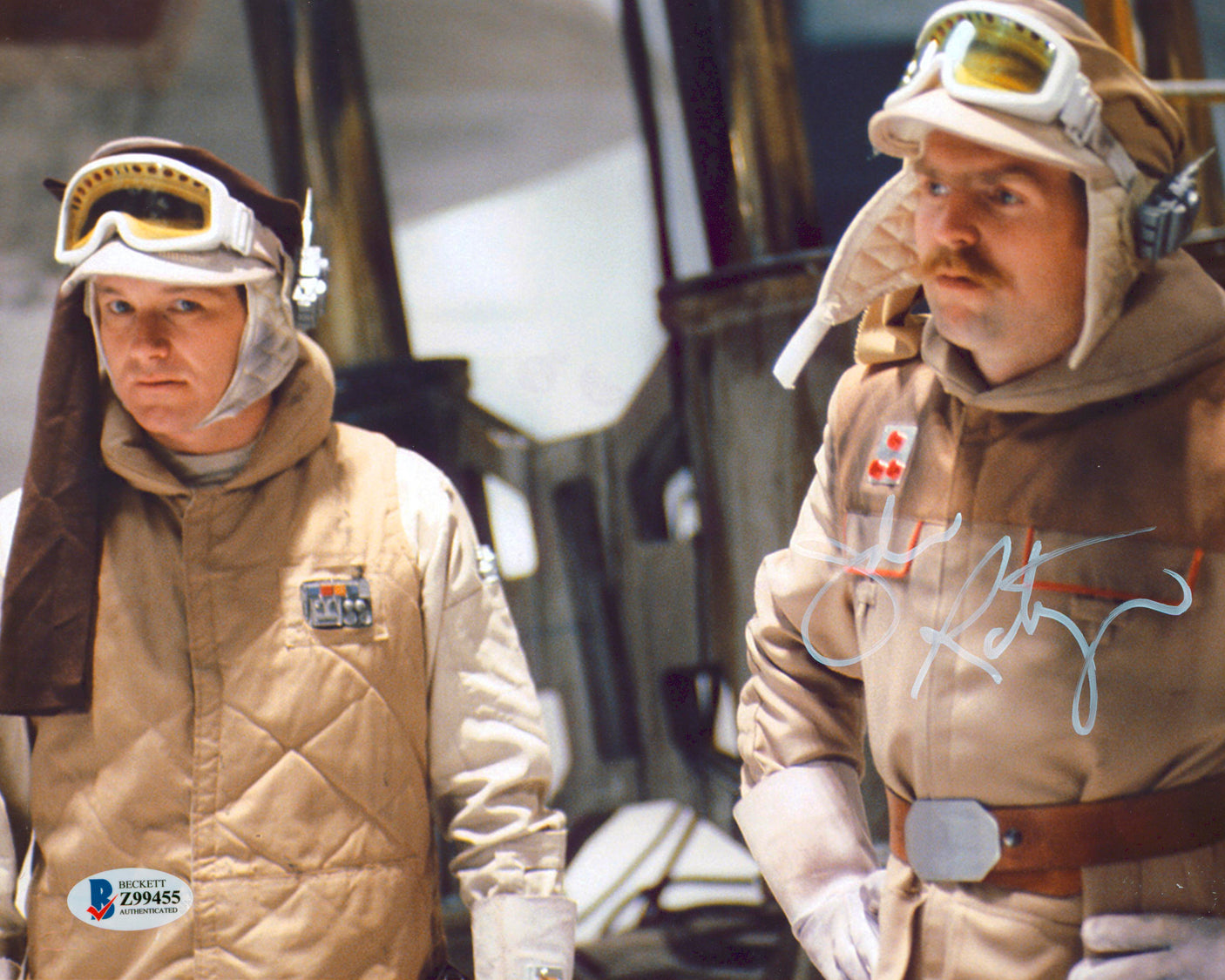 John Ratzenberger Star Wars Empire Strikes Back Signed 8x10 Photo BAS #Z99455