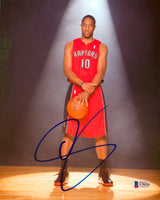 Raptors DeMar DeRozan Authentic Signed 8x10 Photo Autographed BAS #U70226