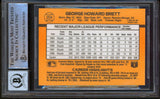 Royals George Brett Authentic Signed 1989 Donruss #204 Card Auto 10! BAS Slabbed