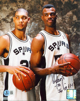 Spurs David Robinson Authentic Signed 8x10 Photo Autographed BAS #BP50725