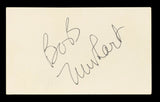 Bob Newhart The Big Bang Theory Authentic Signed 3x5 Index Card BAS #BL96468