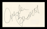 Angela Bassett Strange Days Authentic Signed 3x5 Index Card BAS #BL96479