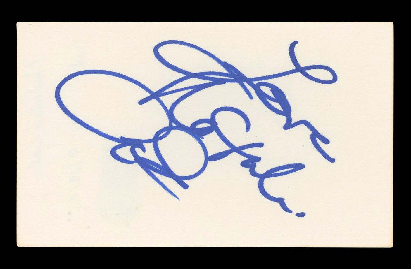 Natalie Cole "Love" Authentic Signed 3x5 Index Card Autographed BAS #BL96709