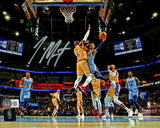 Ja Morant Autographed 8x10 Photo Memphis Grizzlies vs. LeBron James Beckett BAS QR Stock #218587