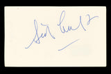 Sidney Luft A Star is Born Authentic Signed 3x5 Index Card BAS #BL96937