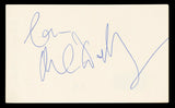 Rebecca De Mornay Risky Business Authentic Signed 3x5 Index Card BAS #BL96825