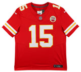 Chiefs Patrick Mahomes Authentic Signed Red Nike Limited Jersey BAS Wit #WT77570