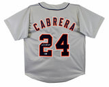 Miguel Cabrera Authentic Signed Grey Pro Style Jersey Autographed BAS