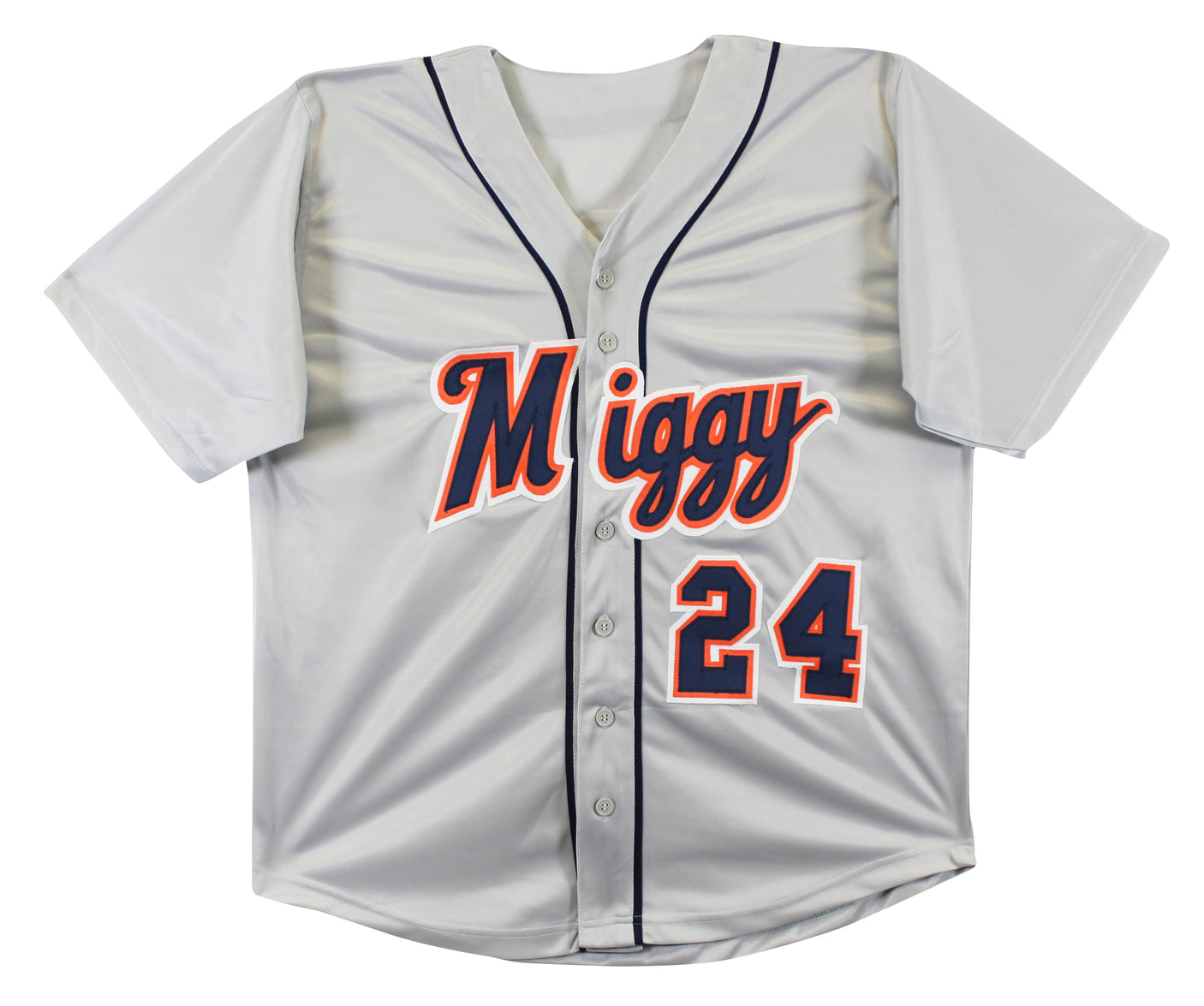 Miguel Cabrera Authentic Signed Grey Pro Style Jersey Autographed BAS