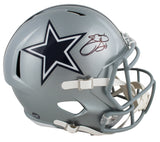 Cowboys Emmitt Smith Signed Full Size Speed Rep Helmet W/ Case BAS Witnessed