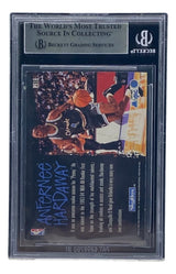 Penny Hardaway Signed Slabbed Orlando Magic 1994 - 95 SkyBox Premium #RR18 BAS - Sports Integrity