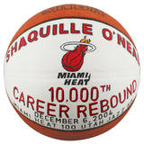 Shaquille O'Neal Game Used 10,000th Career Rebound Spalding NBA Game Basketball