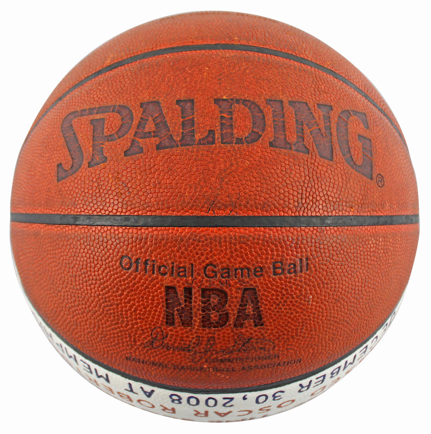 Shaquille O'Neal Game Used Basketball Reaching 8th On NBA Career Scoring List