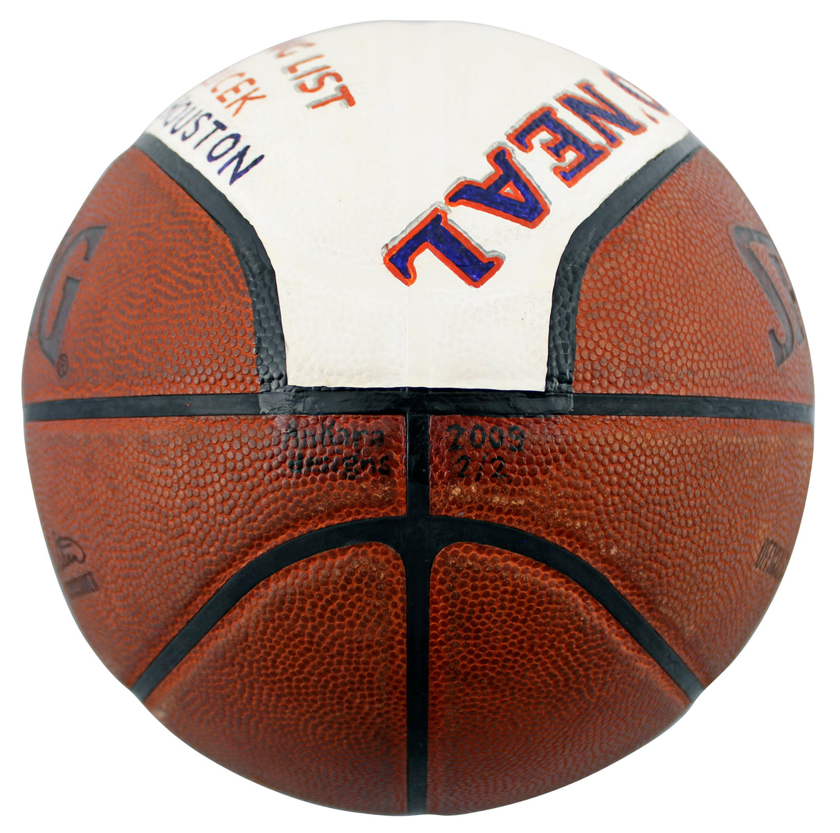 Shaquille O'Neal Game Used Basketball Reaching 10th On NBA Career Scoring List