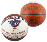 Shaquille O'Neal Game Used Basketball Reaching 7th On NBA Career Scoring List