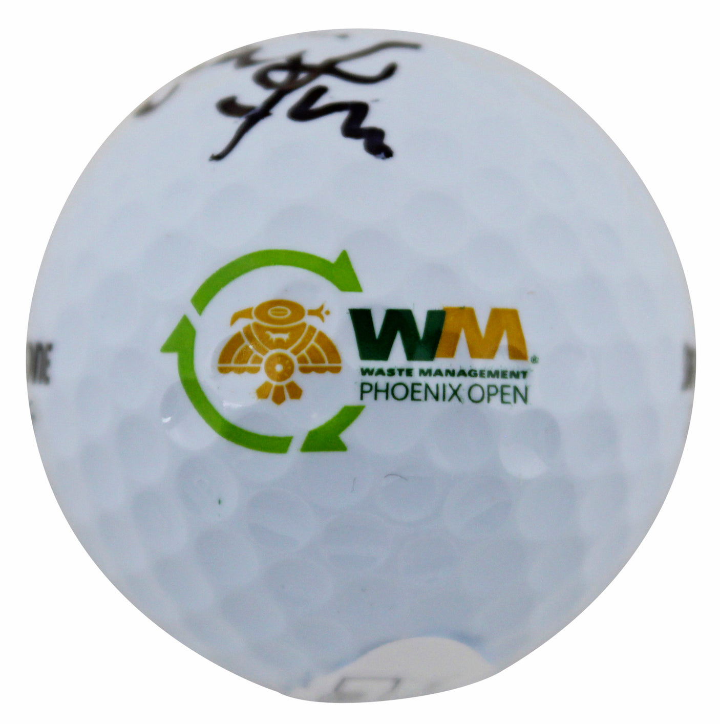 Marc Leishman Authentic Signed Bridgestone WM Open Logo Golf Ball JSA #AX48108