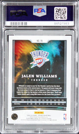 Thunder Jalen Williams Signed 2022 Panini Origins #78 Rookie Card PSA/DNA Slab