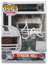 Dolphins Tyreek Hill Authentic Signed #180 Funko Pop Vinyl Figure BAS Witnessed