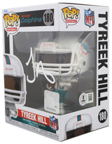 Dolphins Tyreek Hill Authentic Signed #180 Funko Pop Vinyl Figure BAS Witnessed