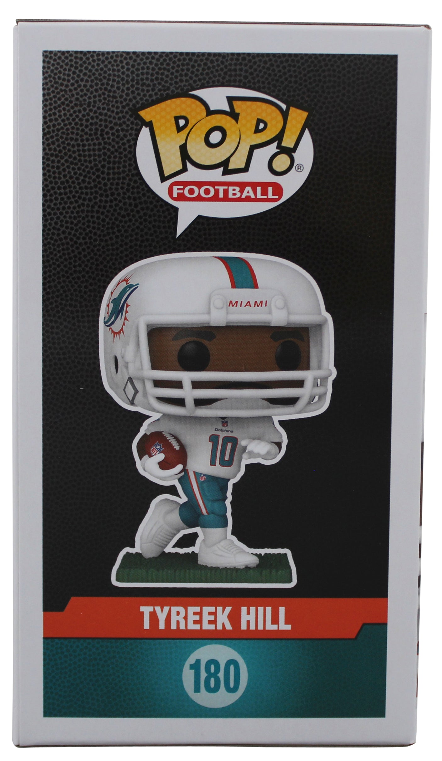 Dolphins Tyreek Hill Authentic Signed #180 Funko Pop Vinyl Figure BAS Witnessed