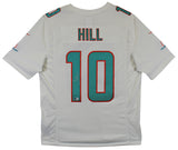 Dolphins Tyreek Hill Authentic Signed White Nike Limited Jersey BAS Witnessed