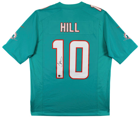 Dolphins Tyreek Hill Authentic Signed Teal Nike Limited Jersey BAS Witnessed