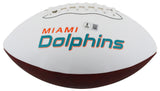 Dolphins Tyreek Hill Signed Franklin White Panel Logo Football BAS Witnessed