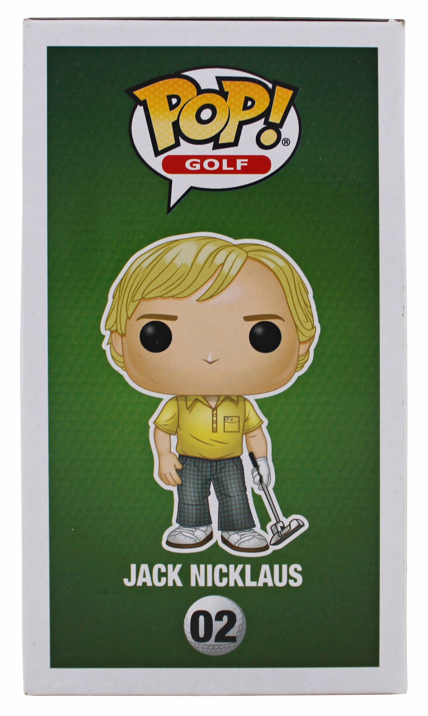 Jack Nicklaus Authentic Signed Funko Pop Vinyl Figure Autographed BAS #A45449