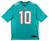 Dolphins Tyreek Hill Signed Teal Nike Game Jersey BAS Witnessed #2W232849