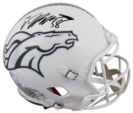 Broncos Von Miller Signed STS III Full Size Speed Proline Helmet BAS Witnessed