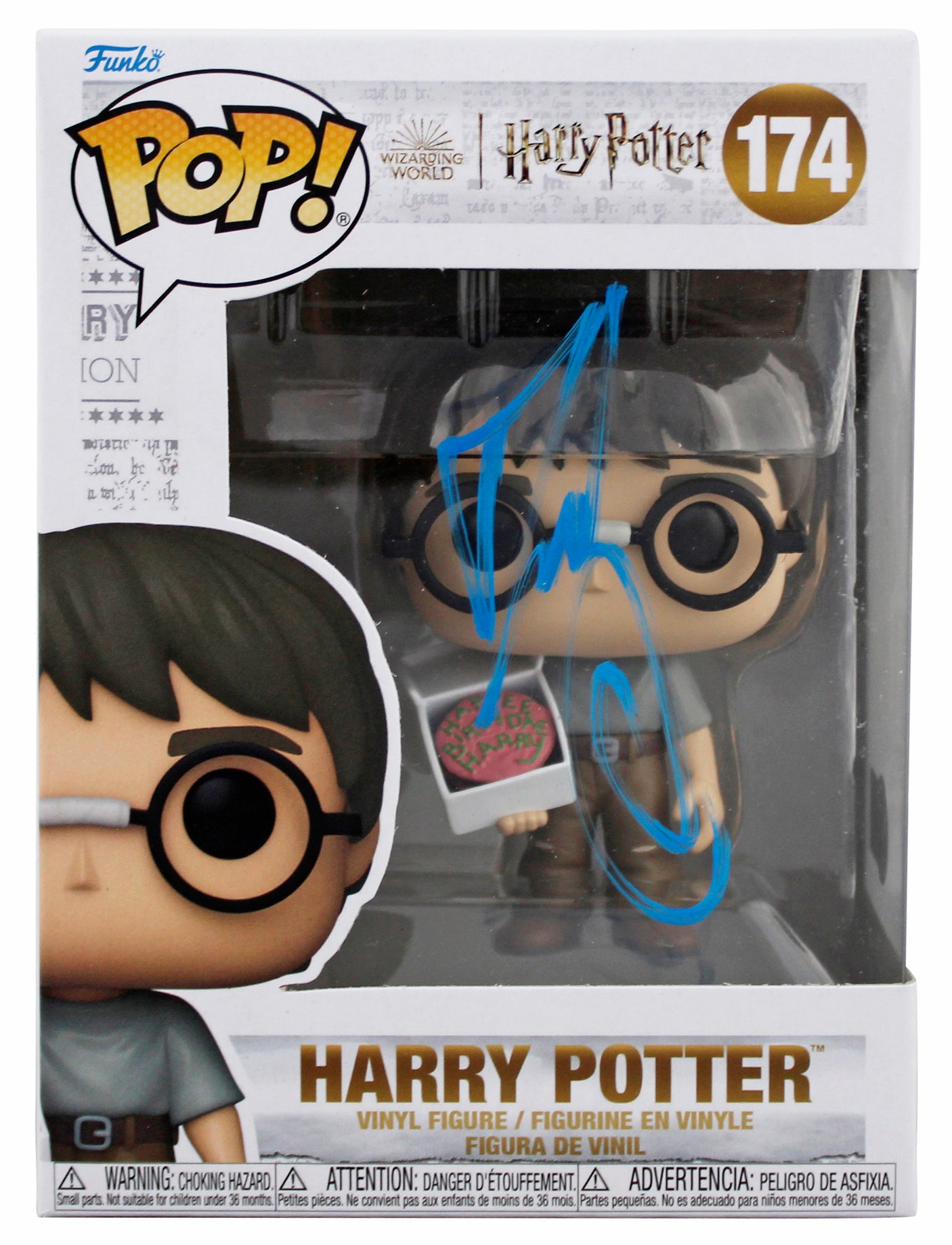 Daniel Radcliffe Harry Potter Authentic Signed #174 Funko Pop Vinyl Figure BAS