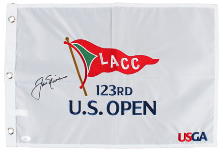 Jack Nicklaus Authentic Signed 2023 LACC US Open Pin Flag JSA #YY51313