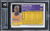 Lakers Shaquille O'Neal Authentic Signed 1999 Topps Chrome #23 Card BAS Slabbed