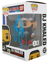 DJ Khaled Authentic Signed Pop Rocks #237 Funko Pop Vinyl Figure w/ Blue Sig BAS