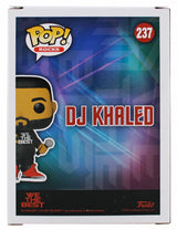 DJ Khaled Authentic Signed Pop Rocks #237 Funko Pop Vinyl Figure w/ Blue Sig BAS