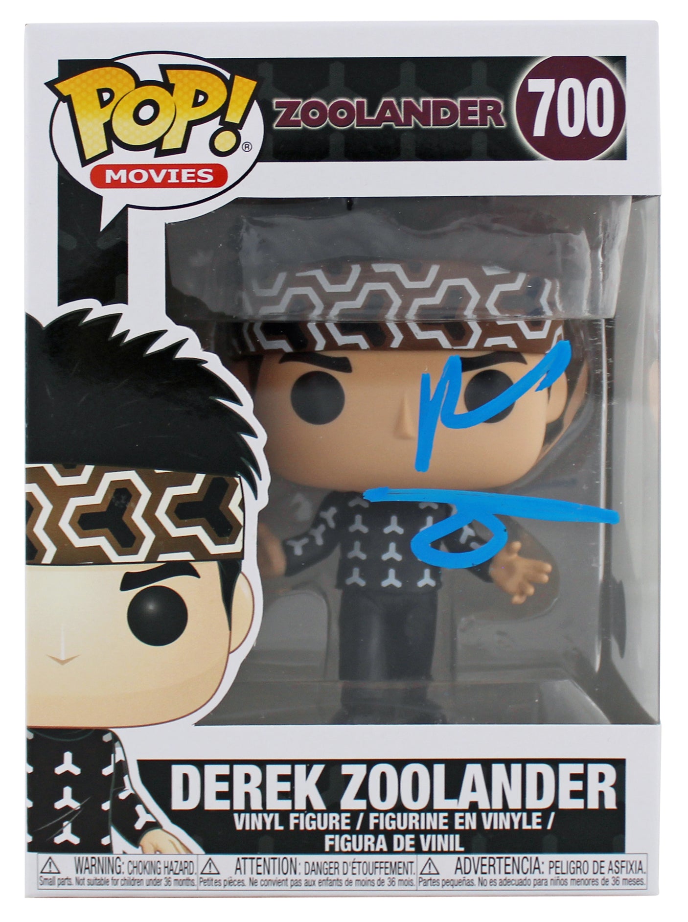 Ben Stiller Zoolander Signed #700 Funko Pop Vinyl Figure w/ Blue Signature BAS