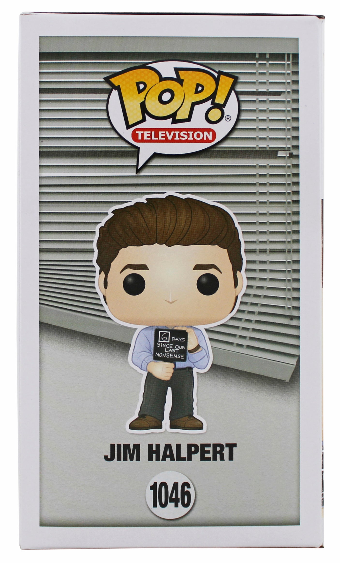 John Krasinski The Office Signed #1046 Funko Pop Vinyl Figure w/ Blue Sig BAS