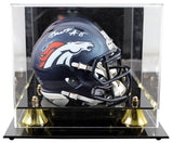 Broncos Nik Bonitto Authentic Signed Speed Mini Helmet W/ Case BAS Witnessed