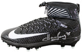 Raiders Howie Long Signed Black Nike Lunarbeast Football Left Cleat BAS Witness