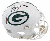 Packers Brett Favre Signed 2024 Alt Full Size Speed Proline Helmet w/ Case BAS W