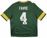 Packers Brett Favre Authentic Signed Green Nike Game Jersey BAS Witnessed