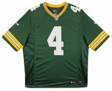 Packers Brett Favre Authentic Signed Green Nike Game Jersey BAS Witnessed