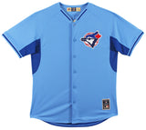 Blue Jays Joe Carter Authentic Signed Blue Majestic Cooperstown Jersey JSA