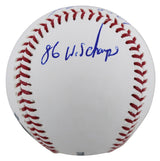 Mets Dwight Gooden "3x Inscribed" Authentic Signed Oml Baseball w/ Case BAS Wit