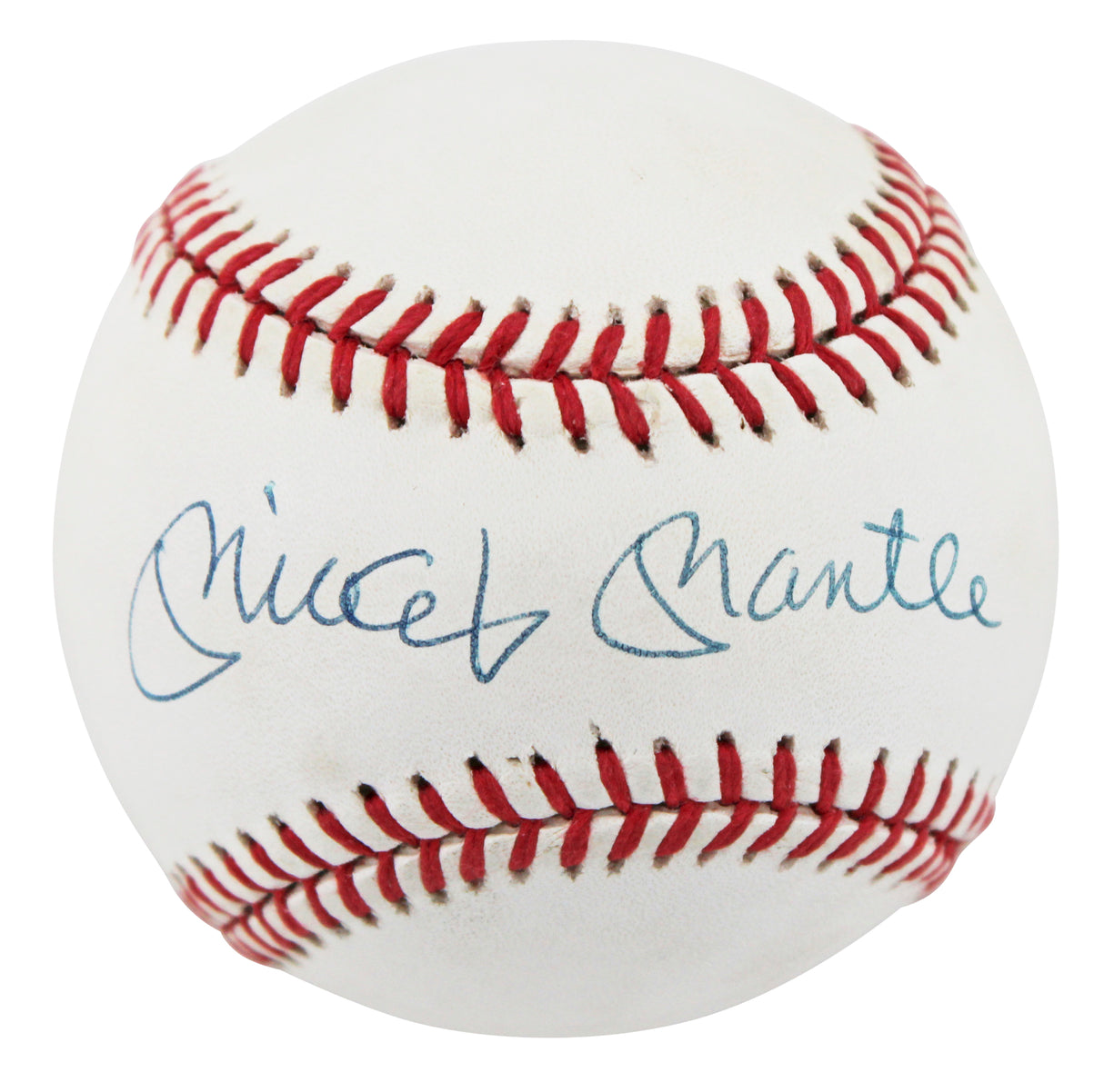 Yankees Mickey Mantle Authentic Signed Bobby Brown Oal Baseball JSA #B89577