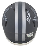 Cowboys Micah Parsons Authentic Signed Slate Speed Mini Helmet Fanatics