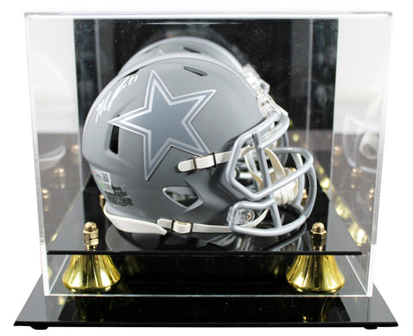 Cowboys Micah Parsons Authentic Signed Slate Speed Mini Helmet W/ Case Fanatics