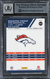 Broncos Demaryius Thomas Signed 2012 Score #181 Card Auto 10! BAS Slabbed