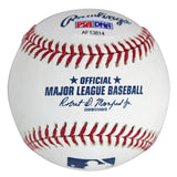 Braves Larry Wayne Chipper Jones Jr. Authentic Signed Oml Baseball w/ Case PSA